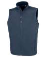 RS902M R902M Result Recycled Printable Soft Shell Bodywarmer Navy colour image